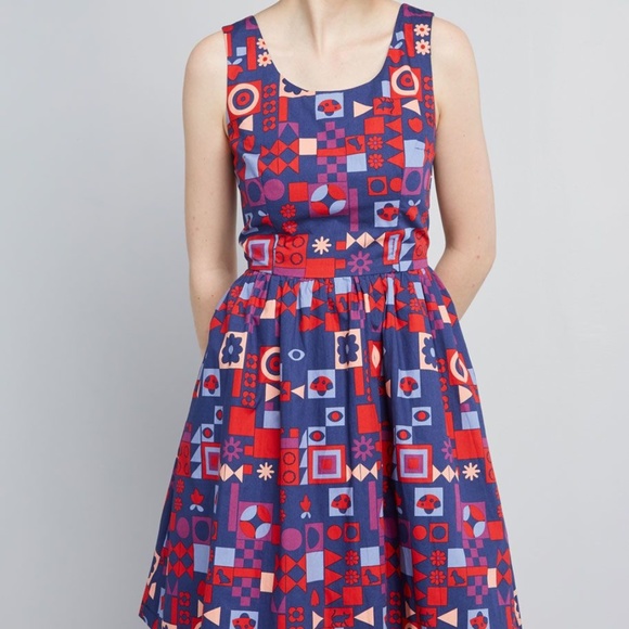 Modcloth "Optimistic Effect" - Picture 1 of 3